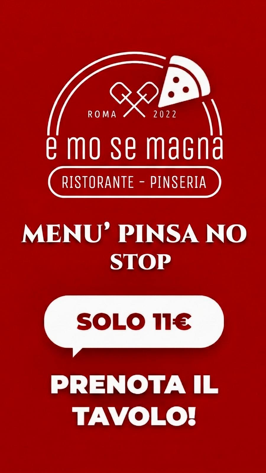 Locandina Menu No Stop